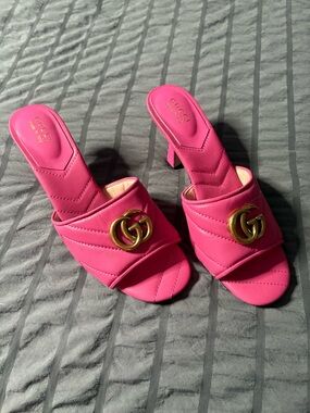 Authentic Gucci Heels Sandals